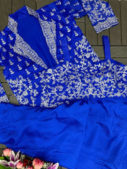 Super Trending Party Wear Koti with Plazzo )