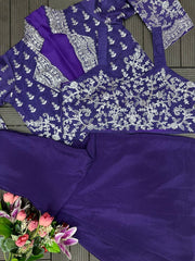 Super Trending Party Wear Koti with Plazzo )