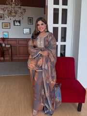 Elegant Embroidered Sequence Work Beautiful Designer Set*