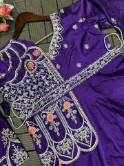 Designer gown With koti and Dupatta