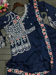 Designer gown With koti and Dupatta