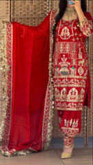 *Launching New Designer Party Wear Look Top ,Dhoti Salwar and Dupatta*