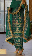 *Launching New Designer Party Wear Look Top ,Dhoti Salwar and Dupatta*