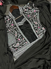 DESIGNER SAREE & FULL SLEEVES KOTI