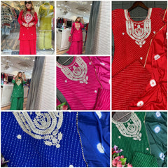 New Party Wear Look Top , Sarara With Dupatta