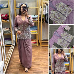 Super Trending Party Wear Koti with Lehenga