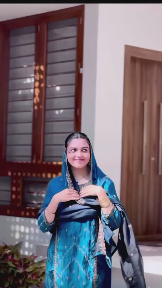 ENHANCE THE BEAUTY OF YOUR WARDROBE WITH THIS NEWLY LAUNCHED KURTI-PLAZZO SET